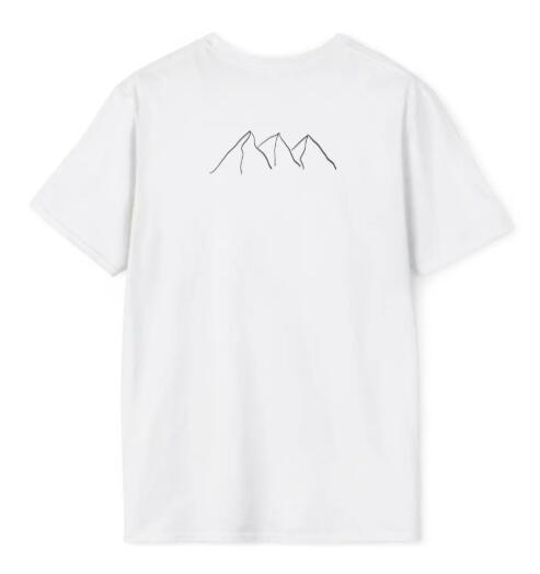 Not all who wander T-Shirt Back Not all who wander LOTR Quote Tee Back